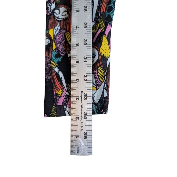 Lularoe Missing Tag Fits Like 2-10 Leggings Disney Sally Patchwork NBC - Picture 4 of 10